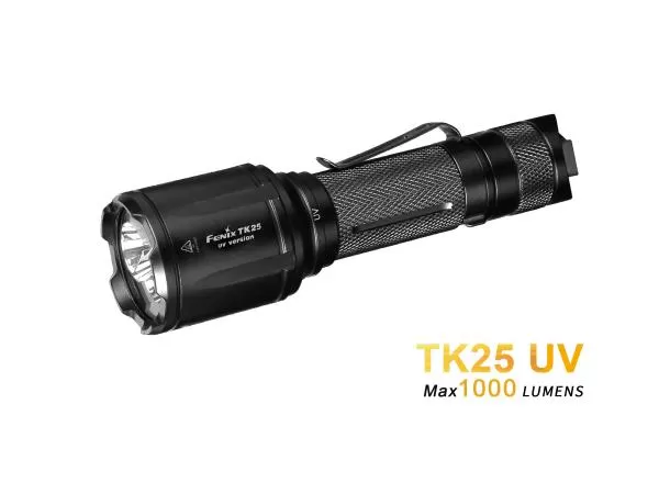 Fenix TK25UV Weiß + UV Dual Mode LED Taschenlampe Fenix TK25UV Weiß + UV Dual Mode LED Taschenlampe