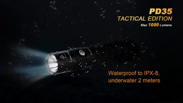 Fenix PD35 TAC (Tactical Edition) LED Taschenlampe 1000 Lumen inkl. Batterien Fenix PD35 TAC (Tactical Edition) LED Taschenlampe 1000 Lumen inkl. Batterien