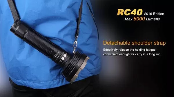 Fenix RC40 Cree XM-L2 U2 LED Taschenlampe 6000 Lumen Fenix RC40 Cree XM-L2 U2 LED Taschenlampe 6000 Lumen