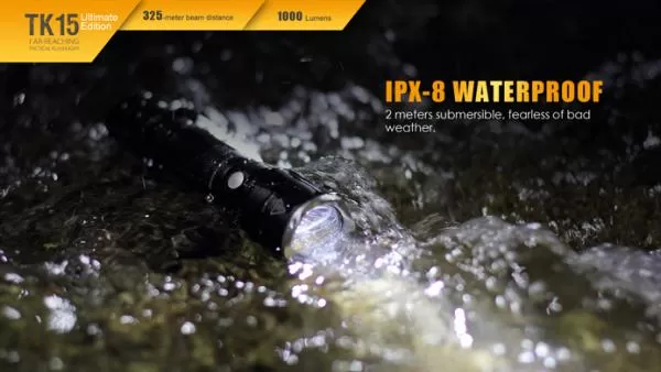 Fenix TK15UE CREE XP-L HI V3 LED Taschenlampe inkl. Batterien, schwarz Fenix TK15UE CREE XP-L HI V3 LED Taschenlampe inkl. Batterien, schwarz