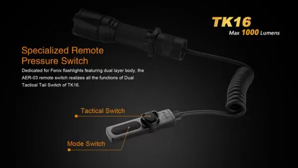 Fenix TK16 Cree XM-L2 U2 LED Taschenlampe 1000 Lumen Fenix TK16 Cree XM-L2 U2 LED Taschenlampe 1000 Lumen