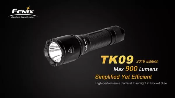 Fenix TK09 2016 Cree XP-L HI LED Taschenlampe 900 Lumen, inkl. Batterien Fenix TK09 2016 Cree XP-L HI LED Taschenlampe 900 Lumen, inkl. Batterien