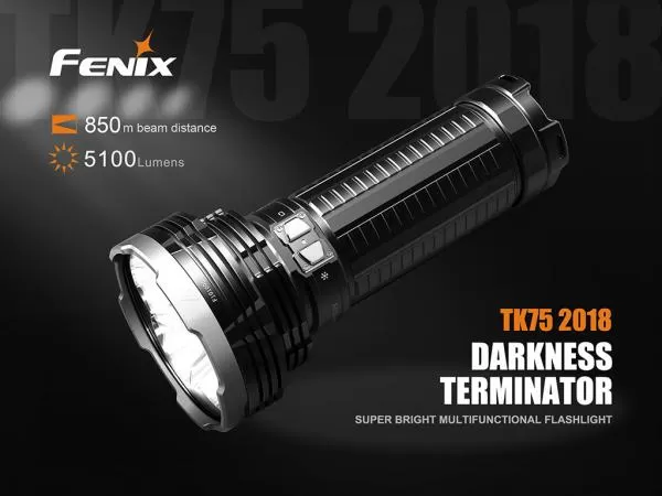 Fenix TK75 (2018) Cree XHP35 HI LED 5100 Lumen Taschenlampe Fenix TK75 (2018) Cree XHP35 HI LED 5100 Lumen Taschenlampe