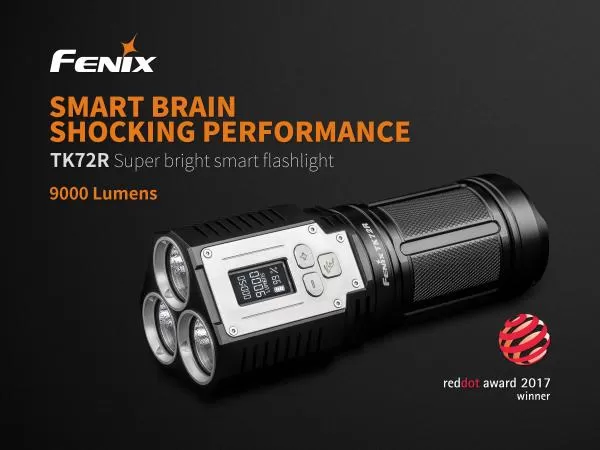 Fenix TK72R LED Taschenlampe 9000 Lumen Fenix TK72R LED Taschenlampe 9000 Lumen