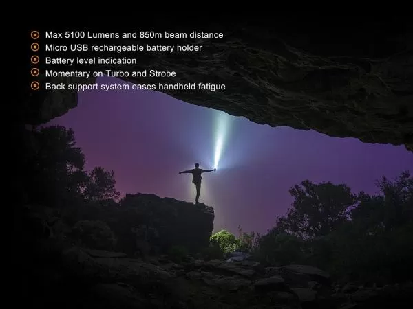 Fenix TK75 (2018) Cree XHP35 HI LED 5100 Lumen Taschenlampe Fenix TK75 (2018) Cree XHP35 HI LED 5100 Lumen Taschenlampe