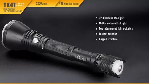 Fenix TK47UE Ultimate Edition 3200 Lumen LED Taschenlampe Fenix TK47UE Ultimate Edition 3200 Lumen LED Taschenlampe