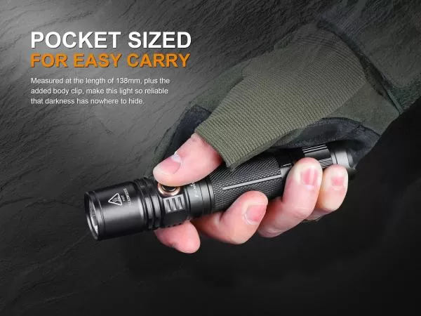 Fenix PD35 V2.0 Cree XP-L HI V3 1000 Lumen LED Taschenlampe inkl. Batterien, schwarz Fenix PD35 V2.0 Cree XP-L HI V3 1000 Lumen LED Taschenlampe inkl. Batterien, schwarz
