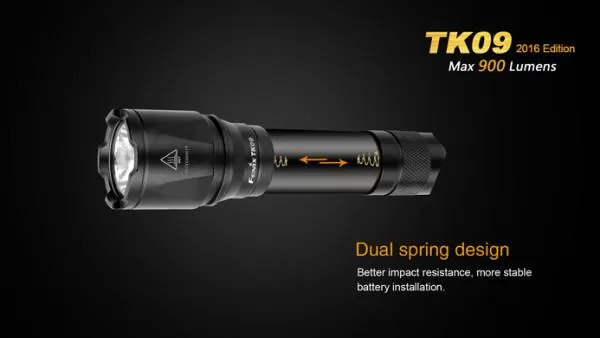 Fenix TK09 2016 Cree XP-L HI LED Taschenlampe 900 Lumen, inkl. Batterien Fenix TK09 2016 Cree XP-L HI LED Taschenlampe 900 Lumen, inkl. Batterien